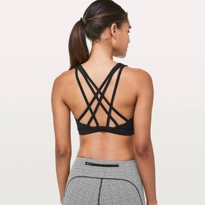 Lululemon Free to be Serene bra size 6 black